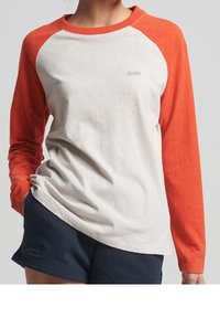 Superdry - T-shirt à manches longues - orange Image miniature 1