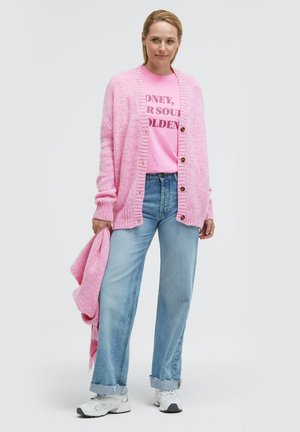 Cardigan - rose pink melange