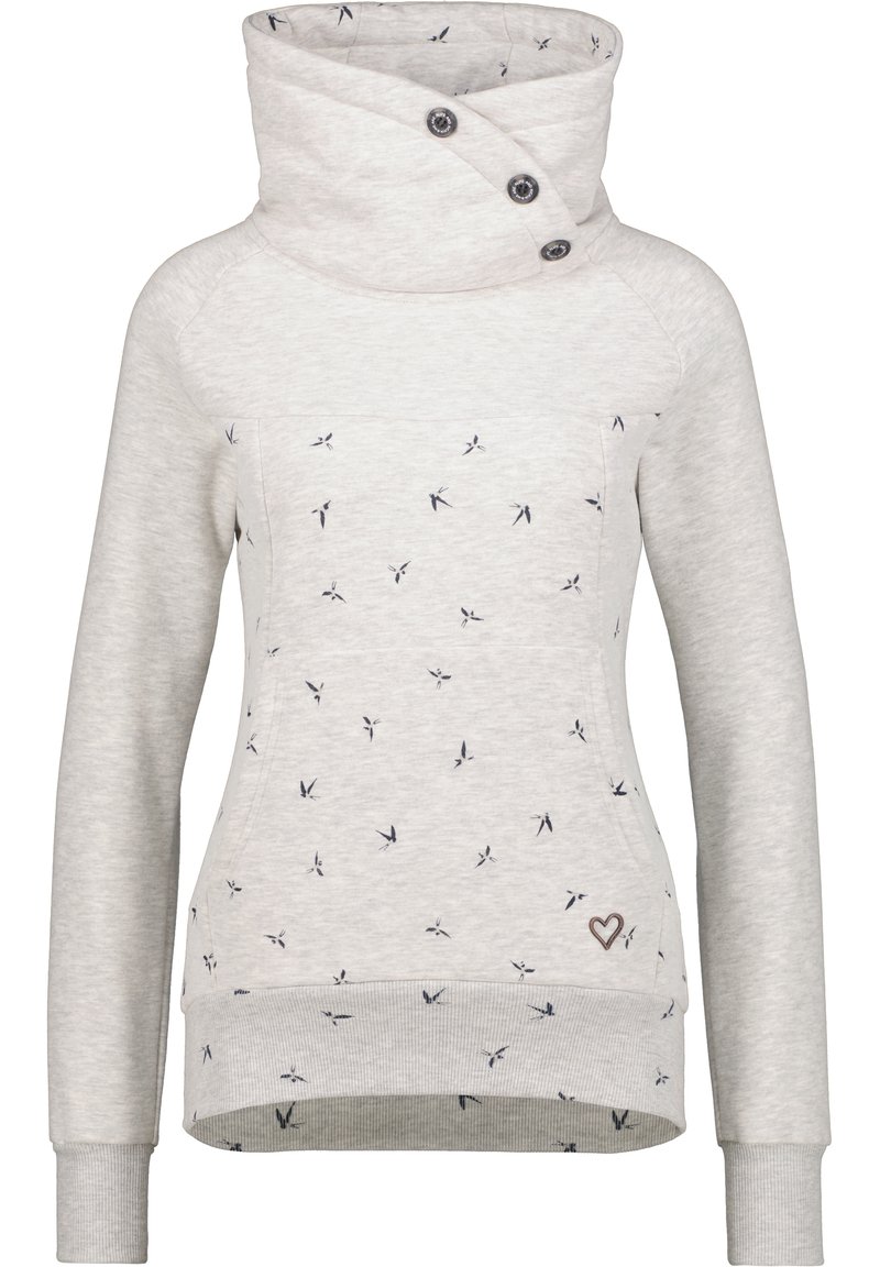 alife & kickin Sweater lichtgrijs gemêleerd alife & kickin Sweater lichtgrijs gemêleerd