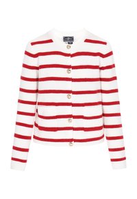 Unselected, offwhite red stripe