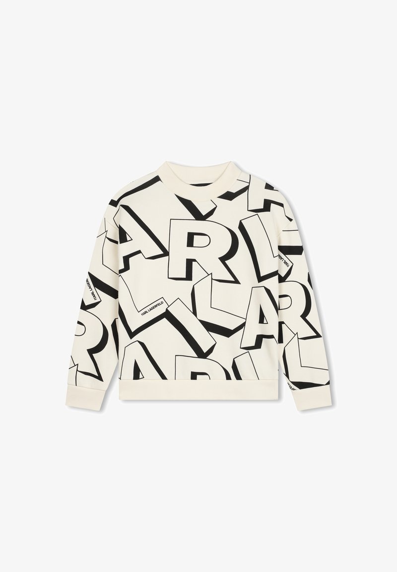 KARL LAGERFELD KIDS IMPRIMÉ - Sweatshirt - chalk