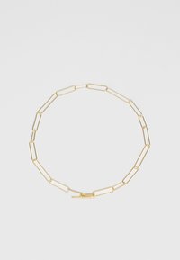 PAPERCLIP NECKLACE - Colar - yellow gold-coloured