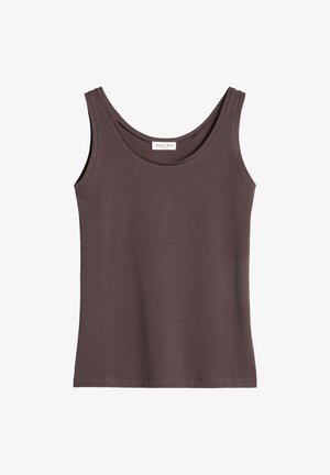Marc O'Polo, MARC O'POLO TANKTOP SLIM AUS STRETCH SINGLE JERSEY - Top - black cherry