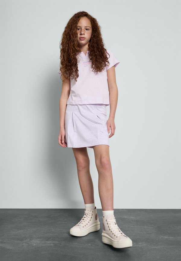 SKIRT SCOOTER - A-line skirt - violet heat heather4