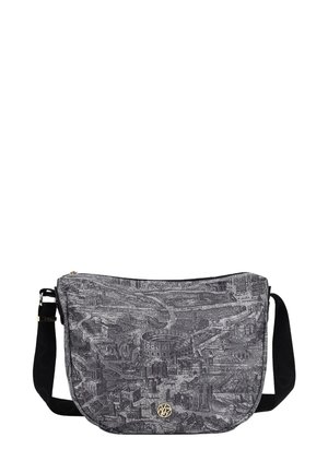 HOBO GUM LARGE FANTASIA CITTÀ - Borsa a tracolla - grey