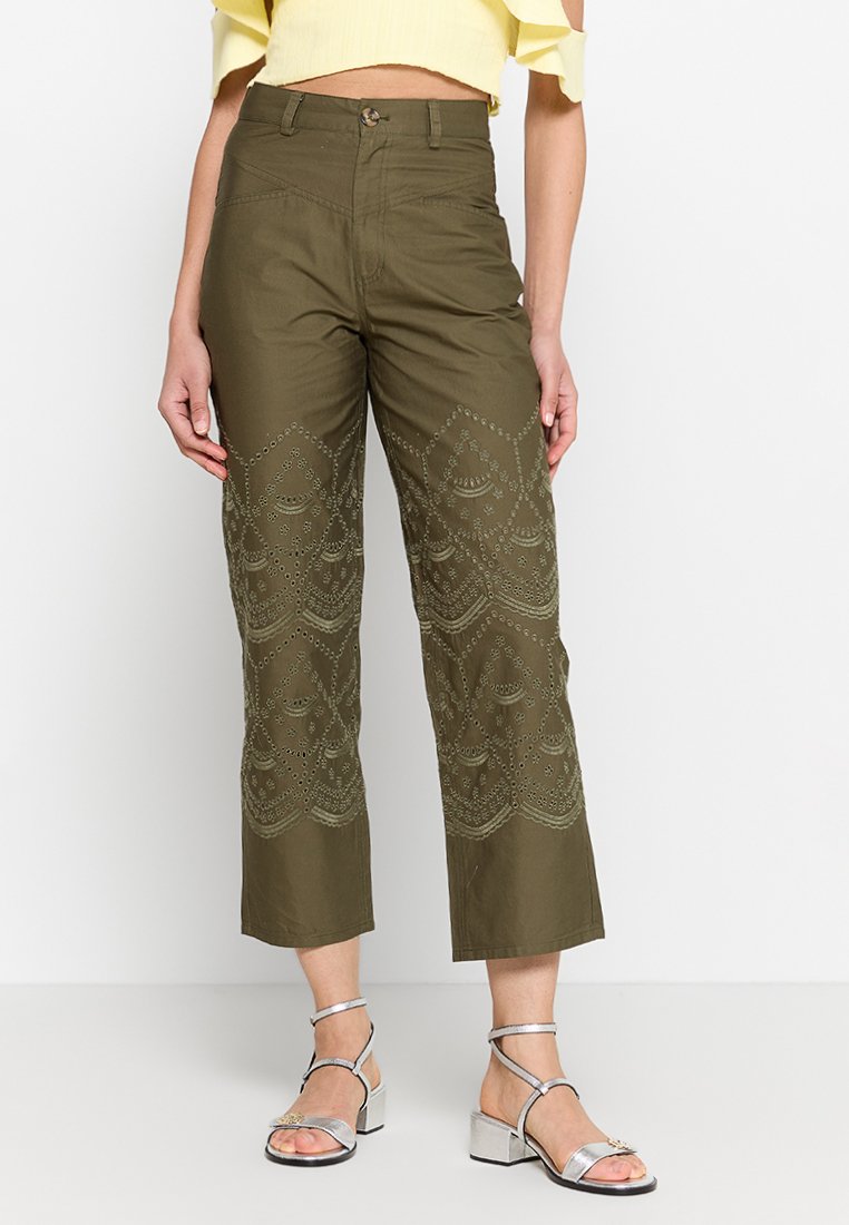 Maje Broek kaki Maje Broek kaki