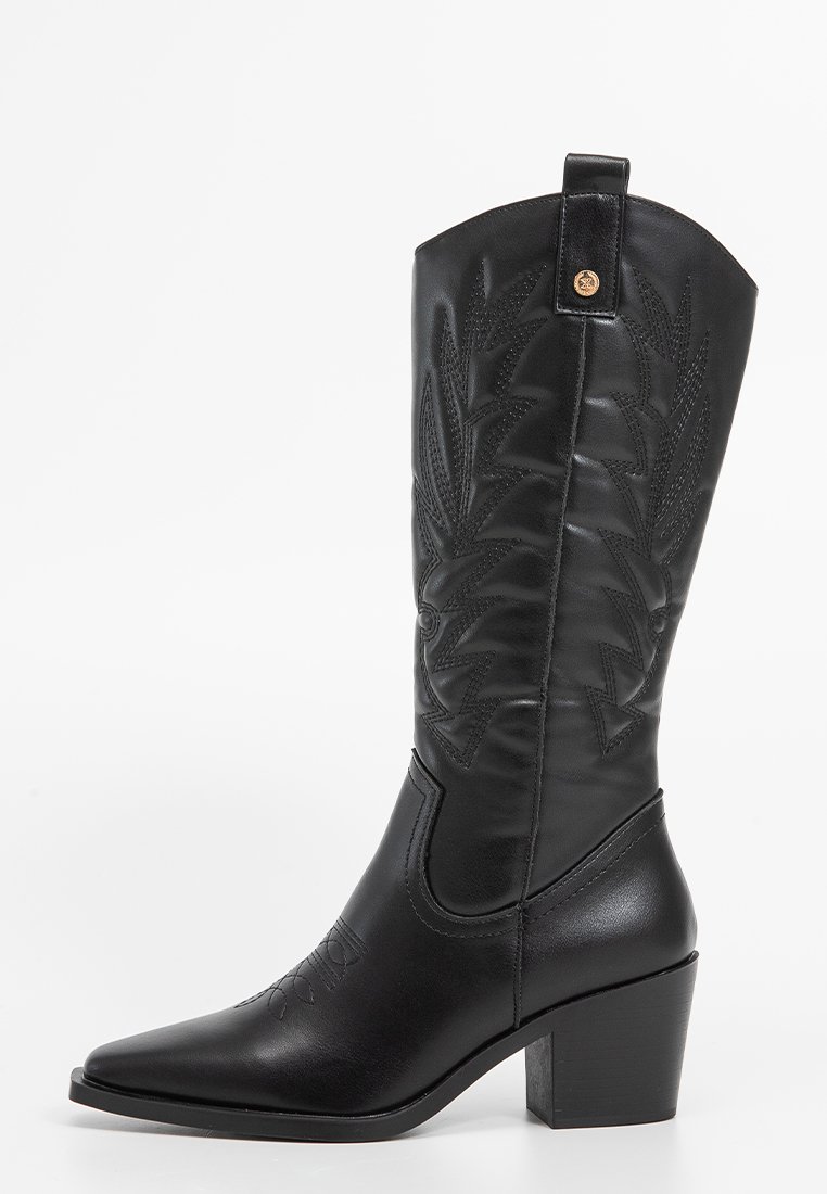 XTI Cowboy-/Bikerlaarzen zwart