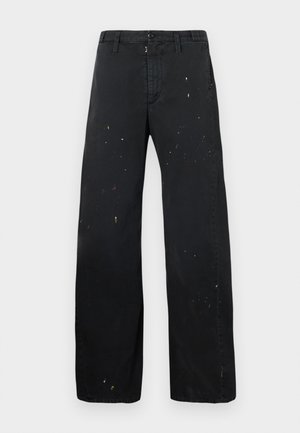 MM6 Maison Margiela PANTS - Blugi loose fit - black