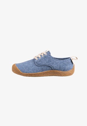 Keen MOSEY DERBY - Scarpe da camminata - blue felt birch