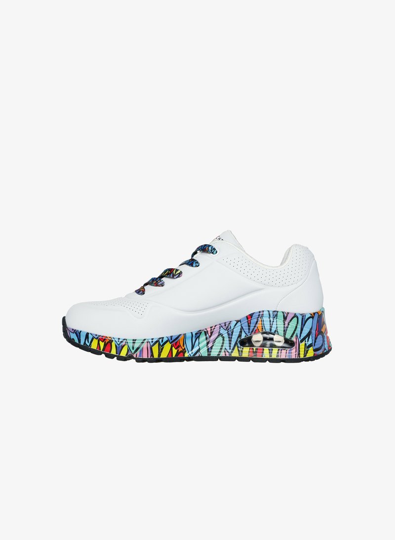 Lowwit Skechers Sneaker low - wit/weiß - Zalando
