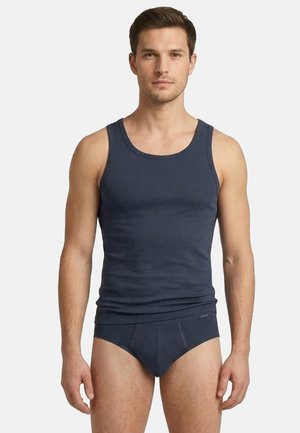 AMMANN, 3ER PACK UNTERHEMD DAY CLASSIC / FEINRIPP PREMIUM - Unterhemd/-shirt - nightblue