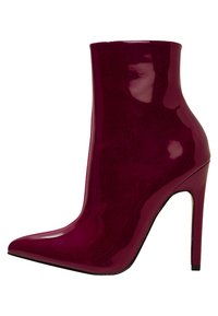 Public Desire Botines de tacón - dark red