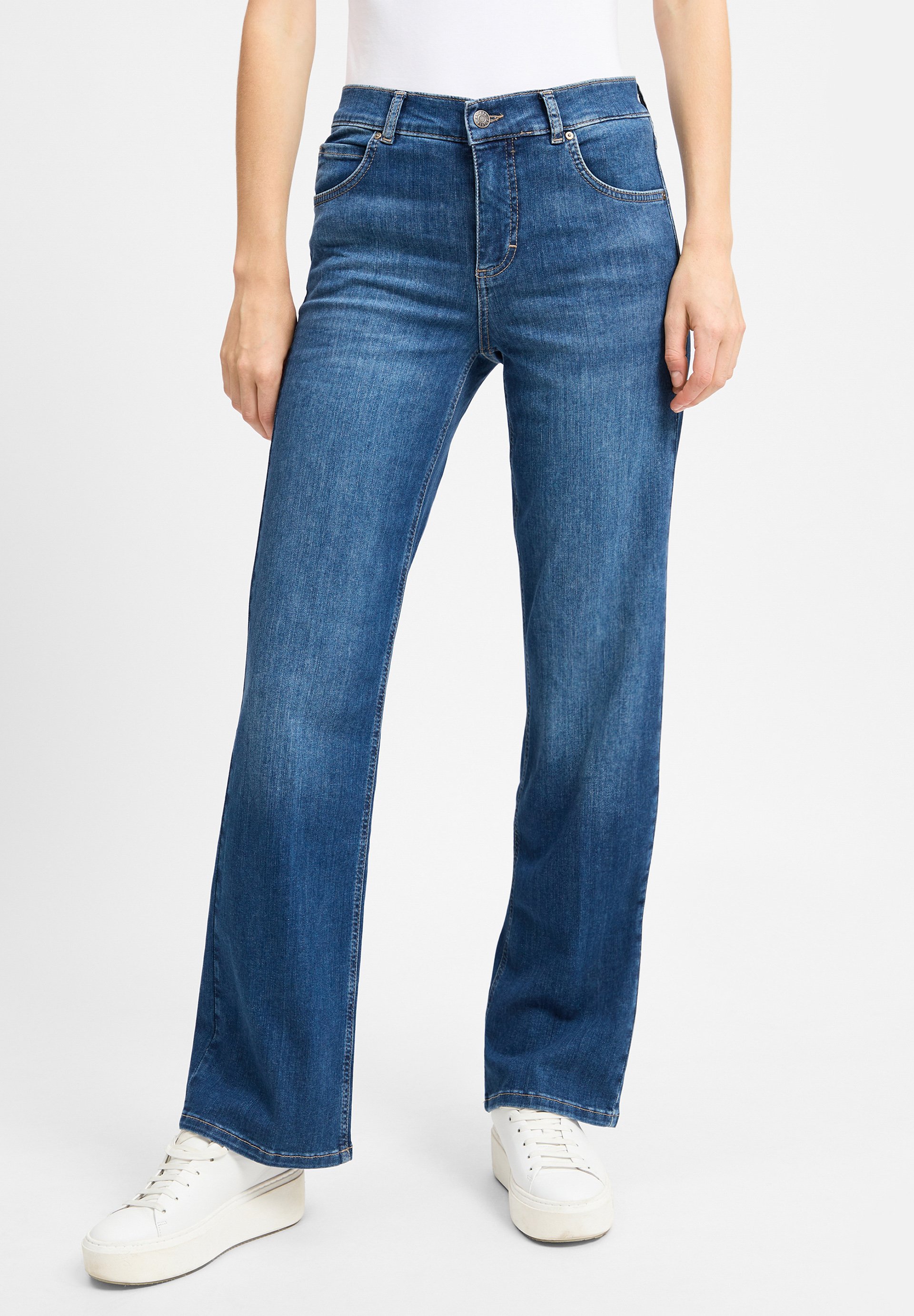 Angels Flared Jeans - blue stone/dark blue - Zalando