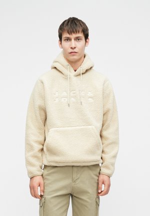 JCOFLARE HOOD - Φλις πουλόβερ - beige