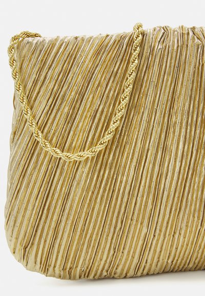 Loeffler Randall BRIT PLEATED FLAT - Clutch - gold-coloured