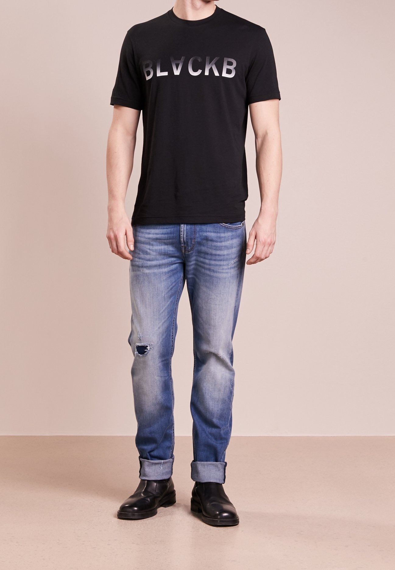 Neil Barrett BLACKBARRETT Print T-shirt - black - (Pre-owned