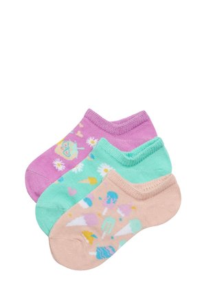 PACK 3 ESTAMPADO FANTASÍA - Calcetines tobilleros - pink