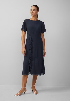 MIT VOLANTS  - Day dress - navy