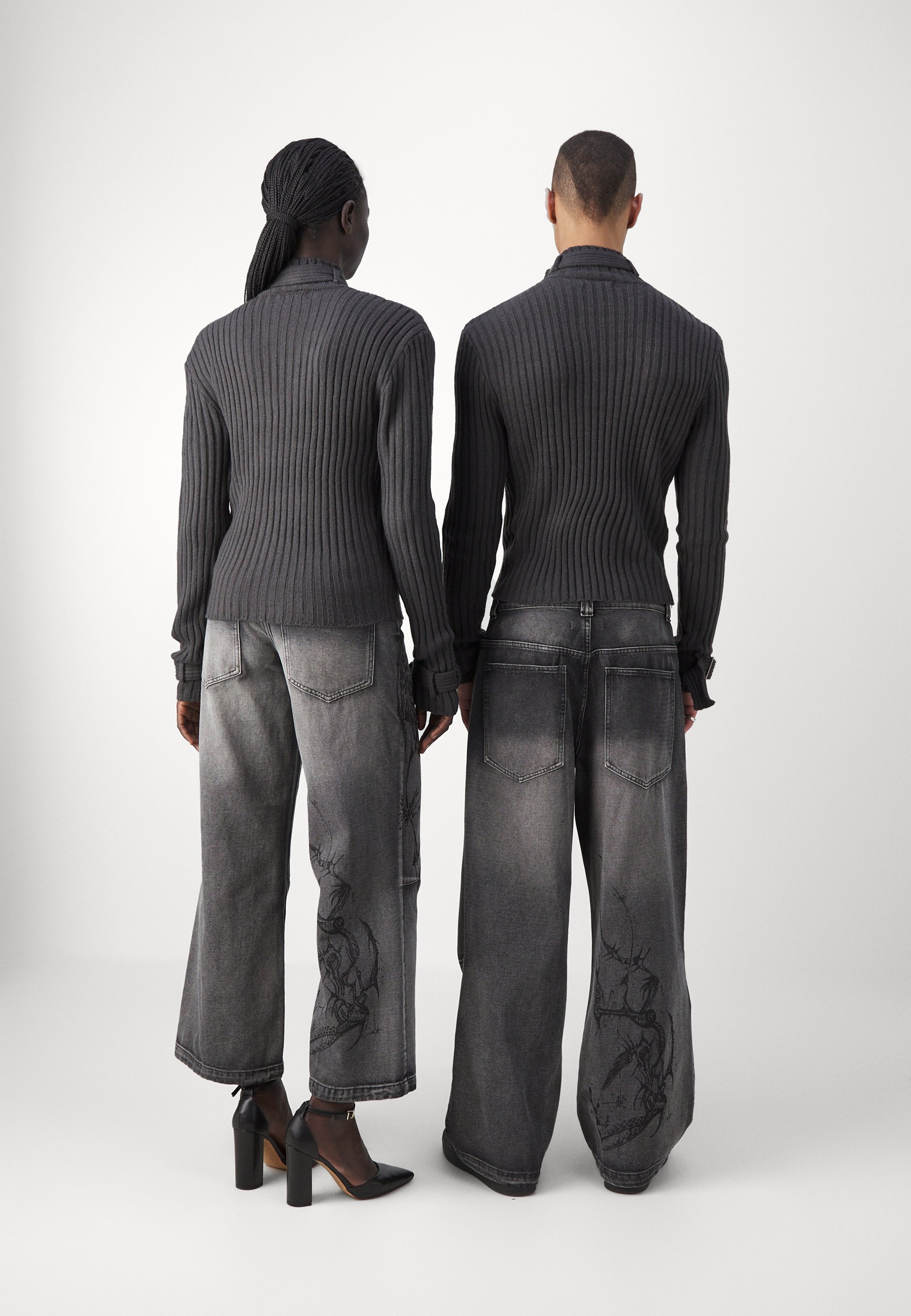 Jaded London LAZY WILLY - Loose Jeans - black - Zalando.co.uk