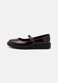 Ballerinasko m/ rem - dark red