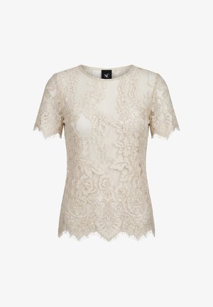 NÜ Denmark, ESSIE TOP S/S - Blúzka - bone
