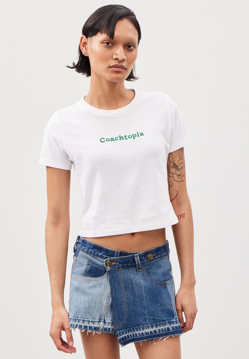 COACH COACHTOPIA REPURPOSED SKIRT - Farmerszoknya - denim
