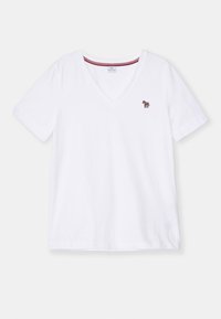 WOMENS ZEBRA - Lihtne T-särk - white