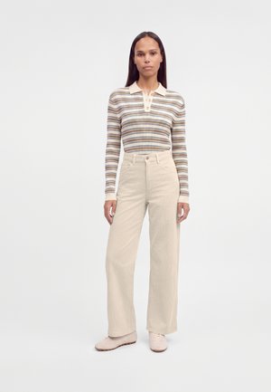 ONLY Petite, ONLHOPE GLOBAL WIDE - Pantalon classique - pumice stone