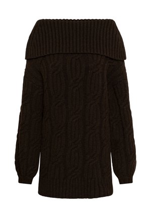 Gestuz, JOSELY DRESS - Φόρεμα-πουλόβερ - ganache