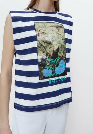 Top - blue