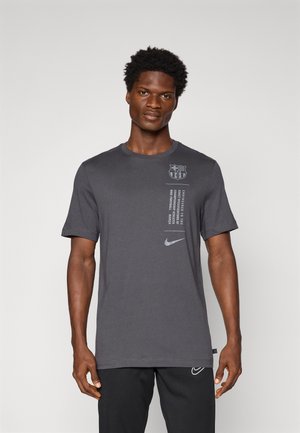 FCB FOOTBALL TEE - Equipación de clubes - anthracite