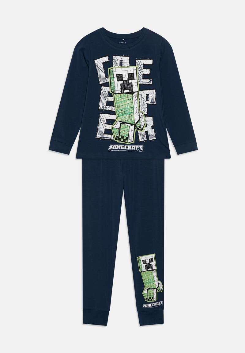 Name it NKMJINC MINECRAFT - Pyjama set - dark denim/dark blue - Zalando.ie