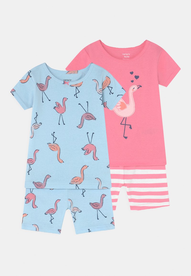 Kinder Wäsche | Carter's FLAMINGO 2 PACK Nachtwäsche Set light blue/light pink/hellblau - OY07666 Kinder Wäsche | Carter's FLAMINGO 2 PACK Nachtwäsche Set light blue/light pink/hellblau - OY07666