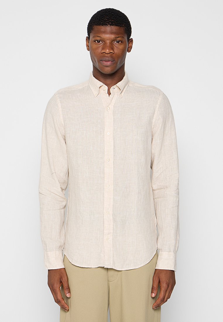 Gant Overhemd zandkleur