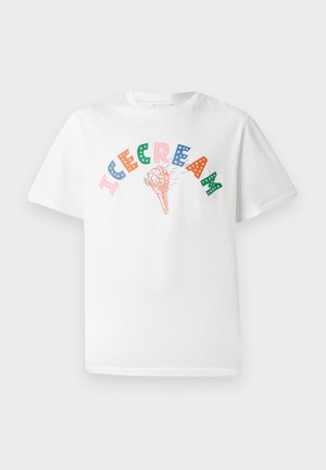 Icecream CONE - T-shirts med print - white