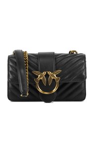 Pinko LOVE ONE MINI CHEVRON  - Borsa a tracolla - nero