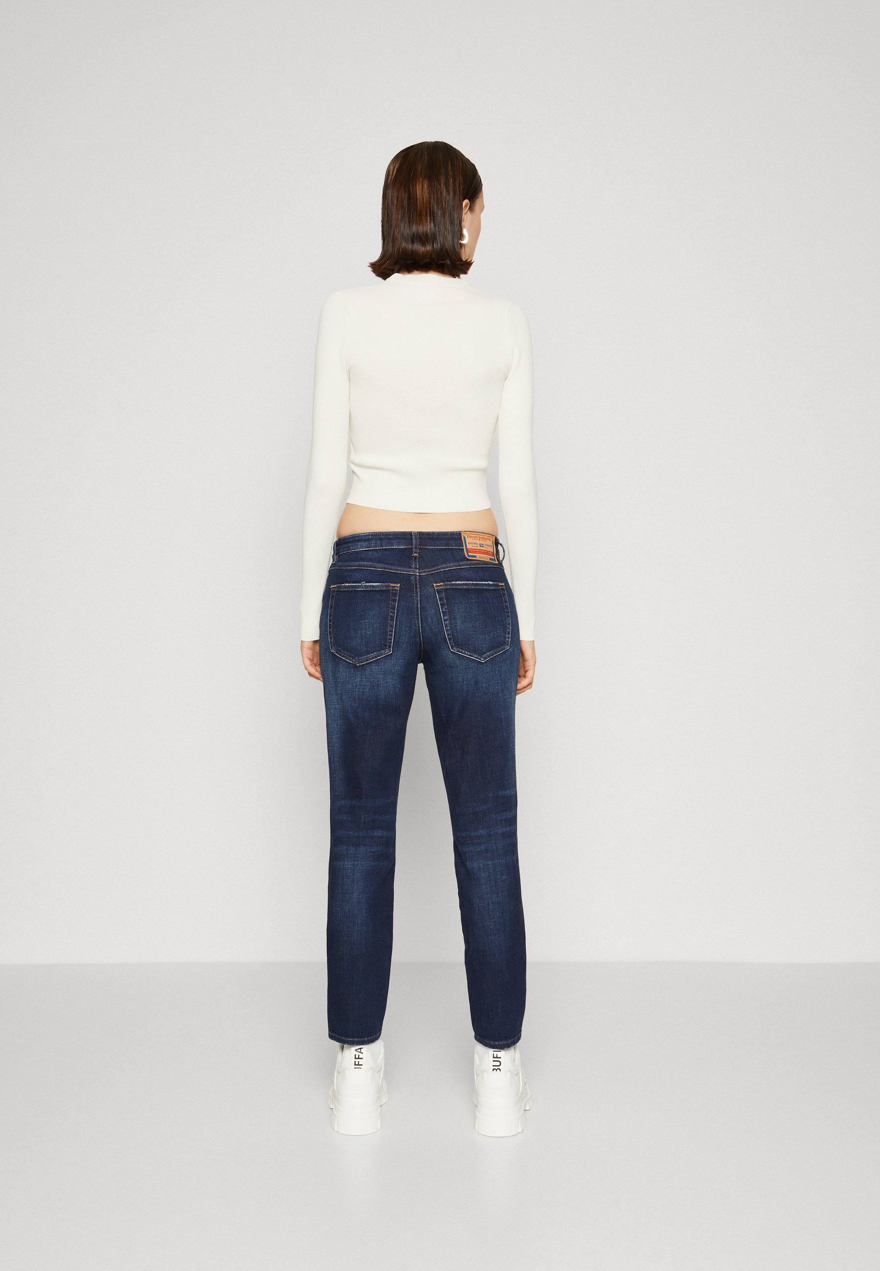 Diesel 2015 BABHILA - Jeansy Slim Fit/niebieski denim