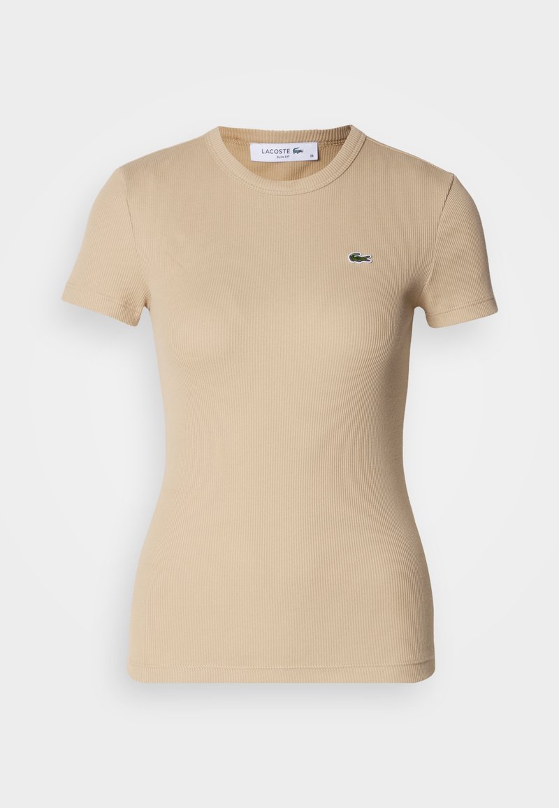 Lacoste T-shirt basic beige