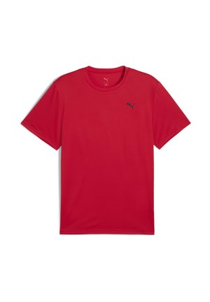 TAD ESSENTIAL TEXTURE TEE - Sport T-shirt - for all time red