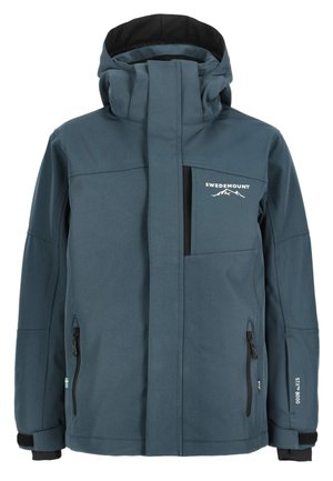 ANTON - Veste de snowboard - dk. steel green black