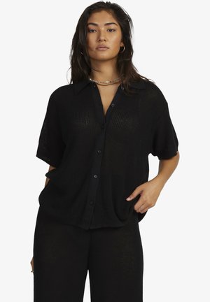 FADE HOLIDAY - KNÖPFEN  - Cardigan - blk