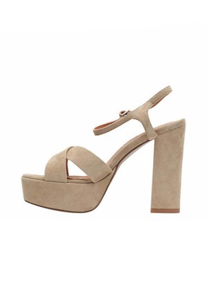 Bibi Lou, PRIMEROSE - Sandali con plateau - taupe