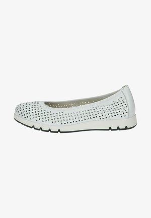 Caprice Ballerines - white softnap