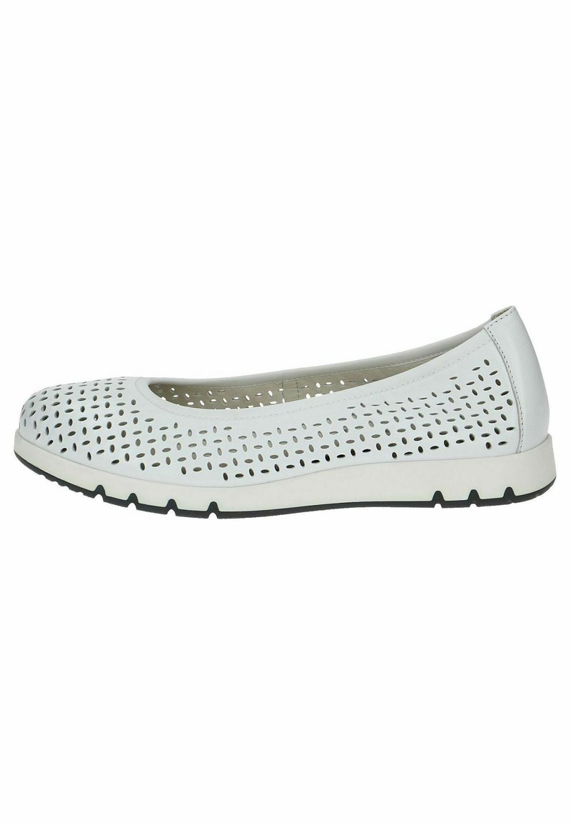 Caprice Ballerines - white softnap