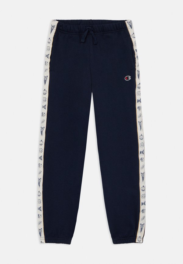 COLLEGE ELASTIC CUFF PANTS WITH TAPE - Tracksuit bottoms