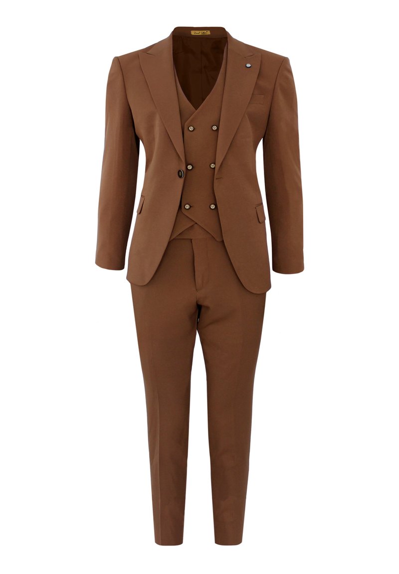 Fashion Tower SET - Anzug - dunkelbraun