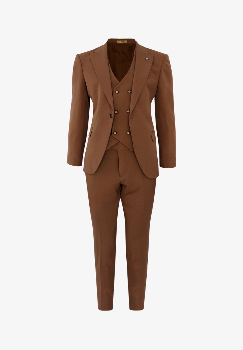 Fashion Tower SET - Anzug - dunkelbraun