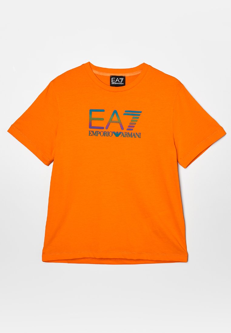 EA7 Emporio Armani T-shirt print oranje EA7 Emporio Armani T-shirt print oranje