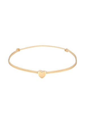 BASIC HEART - Armband - gelb