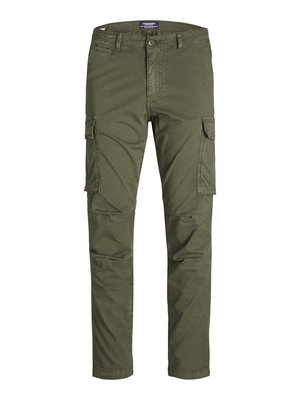 Jack & Jones JPSTACE JJTUCKER AMA - Cargo trousers - olive night